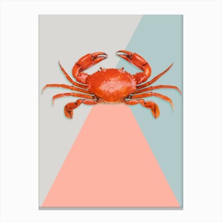 Crab Tastic Canvas Print