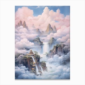 Chinese Waterfall Canvas Print