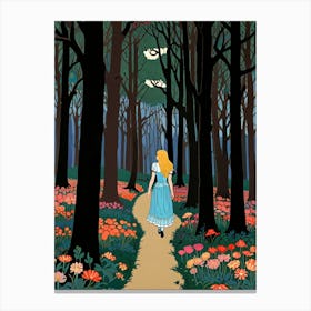 Alice In Wonderland 3 Canvas Print