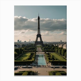 Paris Eiffel Tower 3 Canvas Print