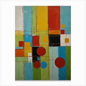 Abstract Painting 100 Canvas Print