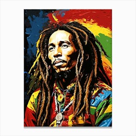 Bob Marley 3 Canvas Print