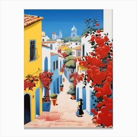 Street In Spain 1 Canvas Print