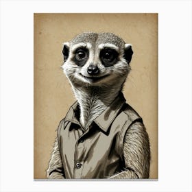 Meerkat 1 Canvas Print