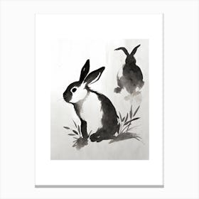Chinese New Year Of The Rabbit 2 Canvas Print