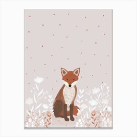 Little Red Fox Canvas Print