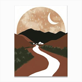 Road To The Stars Canvas Print