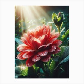 Dahlia Flower 2 Canvas Print