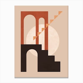 Architectural forms 3 Canvas Print