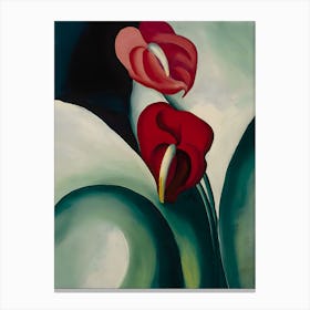 Georgia O'Keeffe - Anthurium Canvas Print