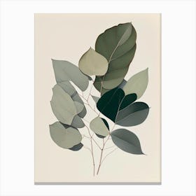 Eucalyptus Leaf Rousseau Inspired 2 Canvas Print