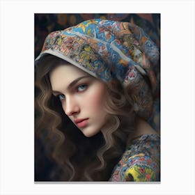 Russian Girl Canvas Print