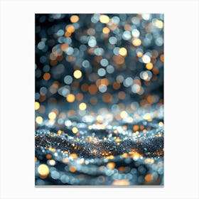 Bokeh Background Canvas Print