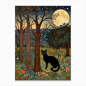 William Morris Cat In The Woods 6 Lienzos