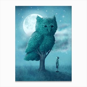 The Night Gardener Option Canvas Print