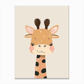 Cute Giraffe 7 Canvas Print