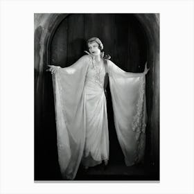 Actress Greta Garbo Poses For A Publicity Still For The Mgm Film The Temptress Canvas Print