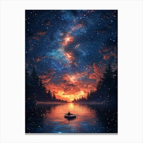 Night Sky 28 Canvas Print