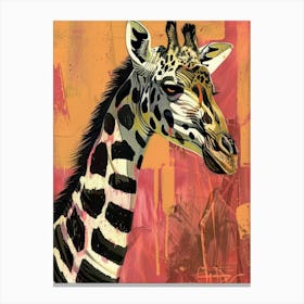 Giraffe 184 Canvas Print