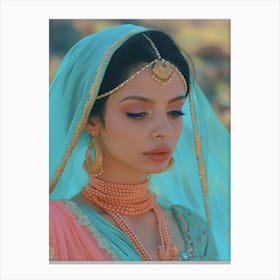 Indian Bride 1 Canvas Print