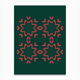 Snowflakes Canvas Print