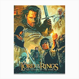 The Lord of the Rings (2001-2003) 2 Canvas Print
