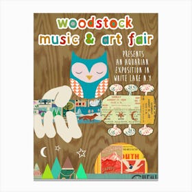 Kids Woodstock Canvas Print