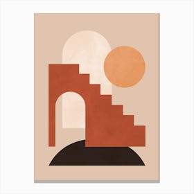 Architectural forms 4 Canvas Print
