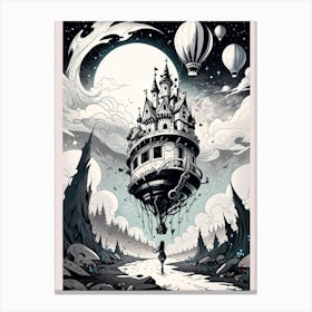 Castle In The Sky 2 Canvas Print