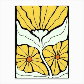 Henri Matisse Yellow Daisy 1 Canvas Print