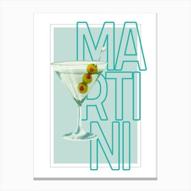 Martini 3 Canvas Print