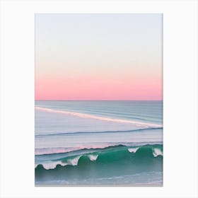 Four Mile Beach, Australia Pink Photography 1 Canvas Print