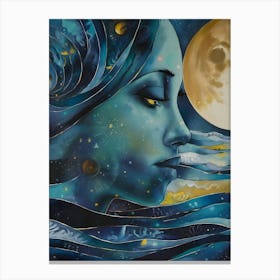 'The Moon' Canvas Print