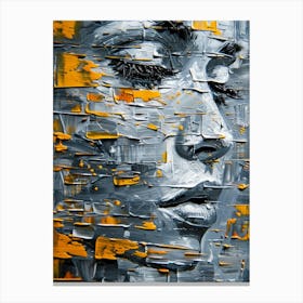 Abstract Of A Woman 45 Canvas Print