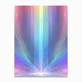 Abstract Rainbow Background 2 Canvas Print