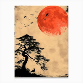 Japanese Samurai Canvas Print