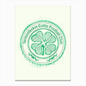 Celtic Fc League Scotland Canvas Print