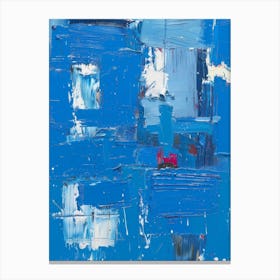 Abstract Blue Painting 27 Canvas Print