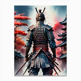 Samurai Warrior Canvas Print