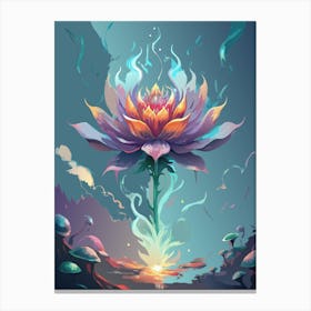 Lotus Flower 12 Canvas Print