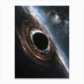 Black Hole 15 Canvas Print
