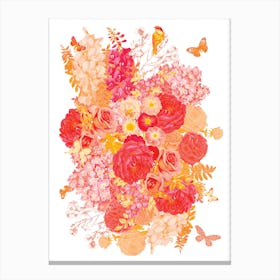 Floral Boquet Canvas Print