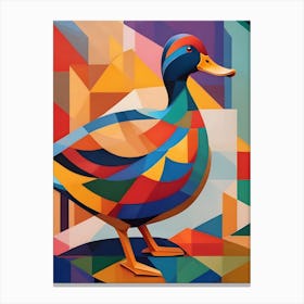 Duck Painting Canvas Print