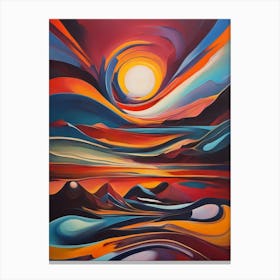 Sunset Canvas Print