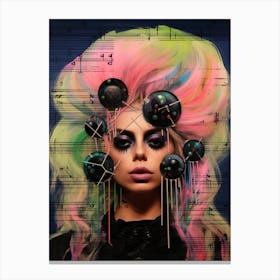 Lady Gaga (2) Canvas Print