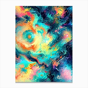 Psychedelic Painting 1 Canvas Print