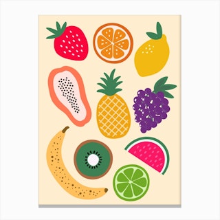 Tutti Frutti Canvas Print