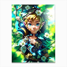 Breath Of The Wild Elf Canvas Print