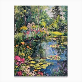  Floral Garden Floral Tapestry 4 Canvas Print