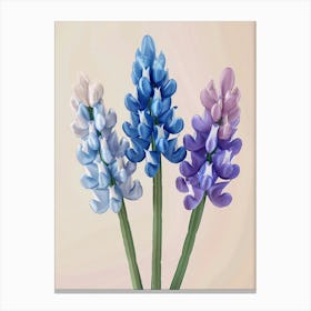 Dreamy Inflatable Flowers Bluebonnet Canvas Print